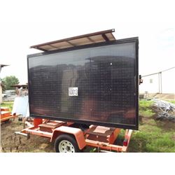 Message Board, Trailer Mounted