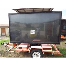 Message Board, Trailer Mounted