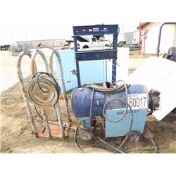 Pressure Washer, Hydraulic Press, Tire Rack