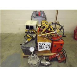 Misc. Air Entrainment Meter, Wrenches, Drills, Scales