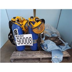 Chemical Suit, Self contained Breathing Apparatus