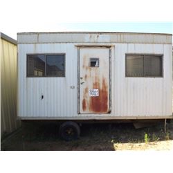 Office Trailer 8 x 20 with window A/C, chairs