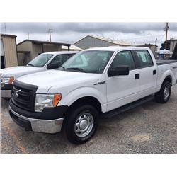 2014 FORD F150 Pickup Truck SN:1FTFW1EF9EKD94492 --4x4, crew cab, V8 gas, A/T, AC, odometer reading 
