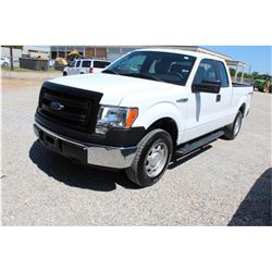 2014 FORD F150 Pickup Truck SN:1FTFX1EF7EKD62458 --4x4, ext. cab, V8 gas, A/T, AC, odometer reading 