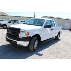 2014 FORD F150 Pickup Truck SN:1FTFX1EF9EKD62459 --4x4, ext. cab, V8 gas, A/T, AC, odometer reading 