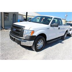 2014 FORD F150 Pickup Truck SN:1FTFX1EF7EKD94505 --4x4, ext. cab, V8 gas, A/T, AC, odometer reading 