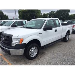 2014 FORD F150 Pickup Truck SN:1FTEX1EM5EFA94903 --4x4, ext. cab, V6 gas, A/T, AC, odometer reading 