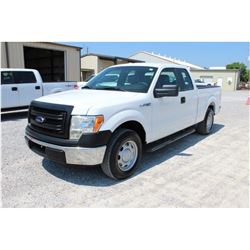 2014 FORD F150 Pickup Truck SN:1FTEX1CM7EFC09634 --ext. cab, V6 gas, A/T, AC, odometer reading 50,29