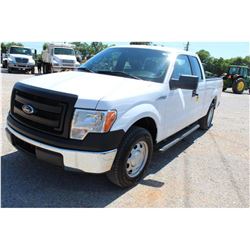 2014 FORD F150 Pickup Truck SN:1FTEX1CM8EFA85325 --ext. cab, V6 gas, A/T, AC, odometer reading 52,19