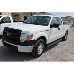 2014 FORD F150 Pickup Truck SN:1FTEX1CM4EFA85306 --ext. cab, V6 gas, A/T, AC, odometer reading 58,72