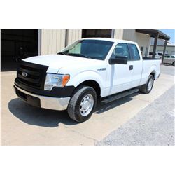 2014 FORD F150 Pickup Truck SN:1FTEX1CM6EFA85307 --ext. cab, V6 gas, A/T, AC, odometer reading 60,89