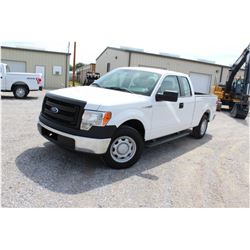 2014 FORD F150 Pickup Truck SN:1FTEX1CM7EFA85350 --ext. cab, V6 gas, A/T, AC, odometer reading 66,61