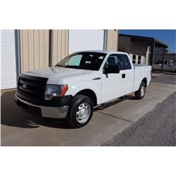 2013 FORD F150 Pickup Truck SN:1FTEX1CM4DKE99711 --ext. cab, V6 gas, A/T, AC, odometer reading 87,16