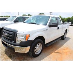 2012 FORD F150 Pickup Truck SN:1FTEX1CM8CFC04004 --ext. cab, V6 gas, A/T, AC, odometer reading 47,15