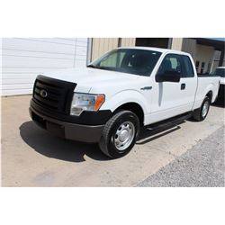 2012 FORD F150 Pickup Truck SN:1FTEX1CM7CFB27111 --ext. cab, V6 gas, A/T, AC, odometer reading 48,93