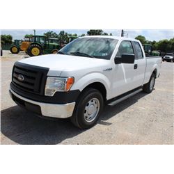 2012 FORD F150 Pickup Truck SN:1FTEX1CM6CFC04020 --ext. cab, V6 gas, A/T, AC, odometer reading 54,45