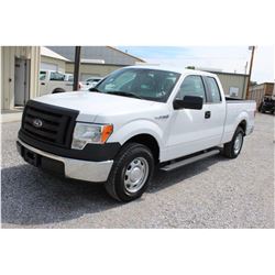 2012 FORD F150 Pickup Truck SN:1FTEX1CM0CFB96495 -- ext. cab, V6 gas, A/T, AC, odometer reading 55,7