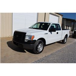2012 FORD F150 Pickup Truck SN:1FTEX1CM3CFB27087 --ext. cab, V6, A/T, AC, odometer reading 56,408 mi