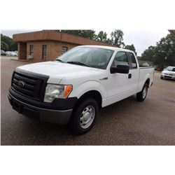 2012 FORD F150 Pickup Truck SN:1FTEX1CM7CFB27092 --ext. cab, V6 gas, A/T, AC, odometer reading 74,76