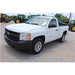 2012 CHEVROLET 1500 Pickup Truck SN:1GCNCPEA1CZ322444 --V8 gas, A/T, AC, odometer reading 54,657 mil