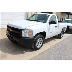 2011 CHEVROLET 1500 Pickup Truck SN:1GCNCPEA8BZ409661 --V8 gas, A/T, AC, odometer reading 64,135 mil