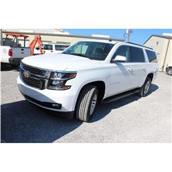 2015 CHEVROLET SURBURBAN SUV SN:1GNSKJKC5FR261572 -- 4x4, V8 gas, A/T, AC, odometer reading 99,006 m
