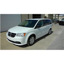 2014 DODGE CARAVAN Passenger Van SN:2C4RDGBG7ER285548 --V6 gas, A/T, AC, odometer reading 106,103 mi