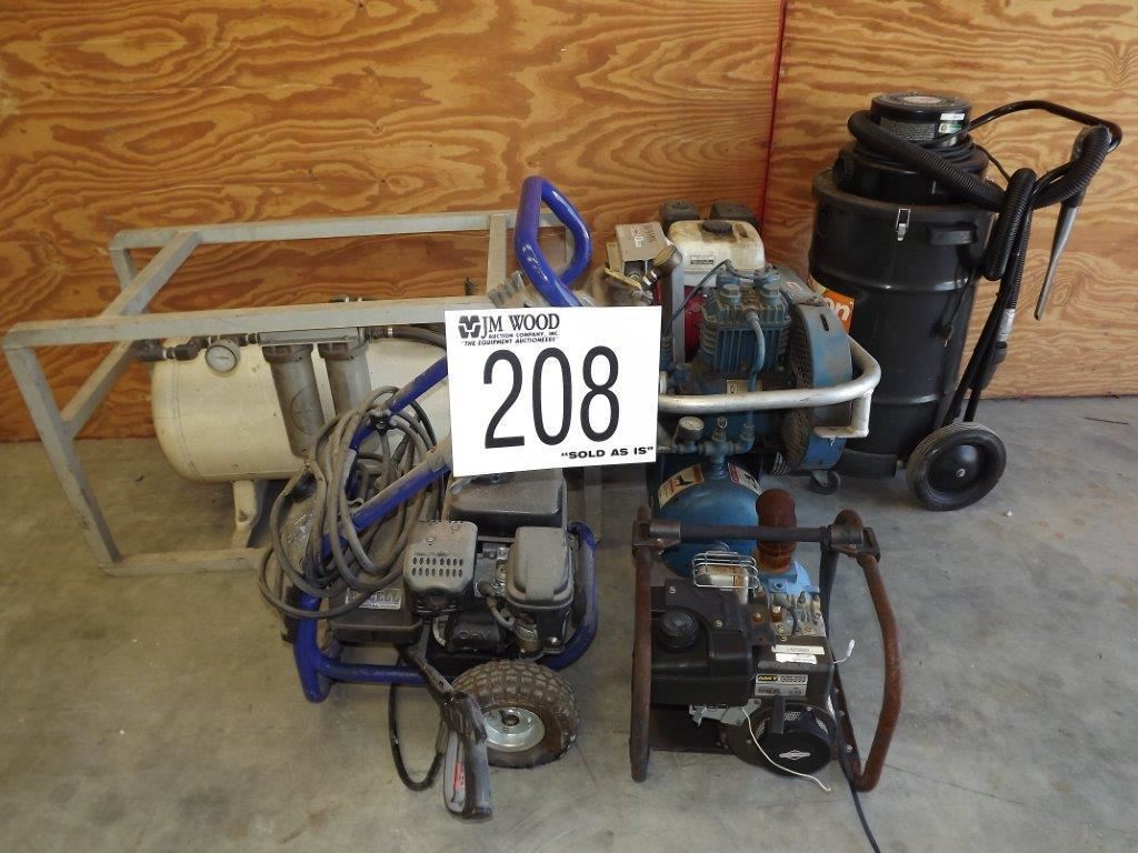 Pump, Pressure Washer, Air Compressor, Vacuum