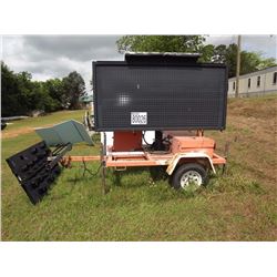 Early Warner Message Boards, Trailer Mounted