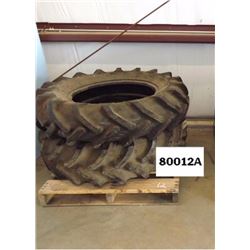 Used Tractor Tires: 2 each - 12.4 x 24