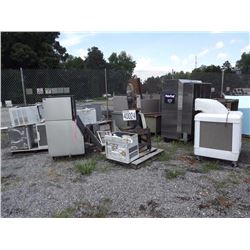 Misc. Fans, Ice Machine, Window A/C-Heat Units, Saw