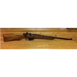 ENFIELD, BNS, .303CAL, NO S/N, BOLT ACTION, NON-RESTRICTED, WILLIAMS PEEP HOLE SIGHT, SPORTERIZED, W