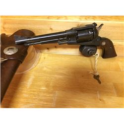 RUGER, OLD ARMY, .44 PERCUSSION, S/N 140-36613, RESTRICTED, 7.5" BARREL, 1978 PRODUCTION, W/HOLSTER,