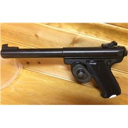 RUGER, MARK II TARGET, .22CAL LR, S/N 210-42196, RESTRICTED, 6.8" BARREL, HEAVY BARREL TARGET PISTOL