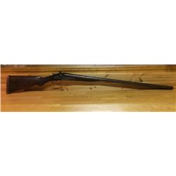 GREENER, 10GA, "THE TRAP GUN", S/N 35302, NON-RESTRICTED, BREAK ACTION, SxS, WOOD GOOD, ENGRAVED ACT