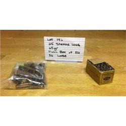 AMMUNITION, 25 STEVENS