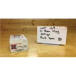 AMMUNITION, .41 REMINGTON MAGNUM