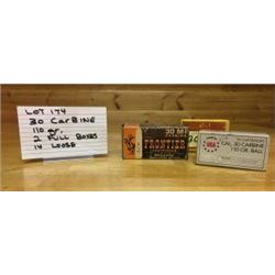 AMMUNITION, 30 CARBINE