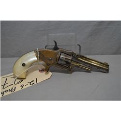 Marlin Model XX Standard 1873 .22 Long Cal 7 Shot Revolver w/ 3" ( 76 mm bbl ) [ flaking nickel fini