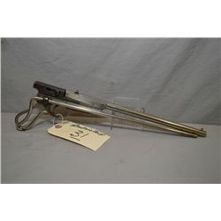 Quackenbush, H.M. Model Bicycle Rifle .22 Rimfire Cal Single Shot Pistol w/ 305 mm bbl [ nickel fini