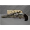 Image 2 : Hopkins & Allen Model XL No. 4 .38 Rimfire Cal 5 Shot Revolver w/4" octagon bbl [ nickel finish star