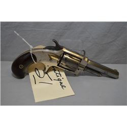 Whitneyville Armory CT USA Model 1 1/2 .32 Rimfire Cal 5 Shot Revolver w/ 3" octagon bbl [ nickel fi