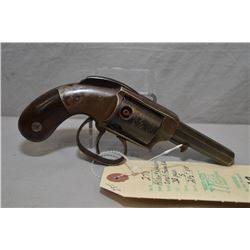 Allen & Wheelock Model Small Frame Pocket .30 Perc Cal 5 Shot Revolver w/ 2 1/2" octagon bbl without