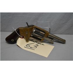 Brooklyn Arms Co. Model Slocum Pocket ( Sliding Chamber ) .32 Rimfire 5 Shot Front - Loading Revolve