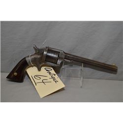Lucius W. Pond Model S.A. or Belt ( Iron Framed Pond ) .32 Rimfire Cal 6 Shot Revolver w/ 6" octagon
