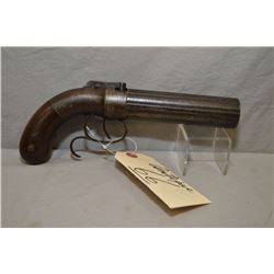 Allen & Thurber ( Worcester Production) Dragoon Size .36 Perc Cal 6 Shot Pepperbox w/ 5 " wide ribbe