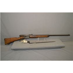 Swiss Vetterli ( Waffenfabrik ) Model 1869/71 .41 Swiss Rimfire Cal Bolt Action Sporterized Military