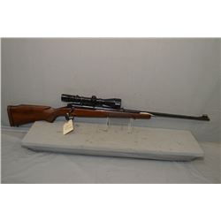 Winchester Pre 64 Model 70 .338 Win Mag Cal Bolt Action Rifle w/ 25" ported bbl [ blued finish, barr