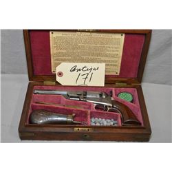 Cased Colt Model 1849 Pocket .31 Perc Cal 6 Shot Revolver w/ 5" octagon bbl [ all matching numbers i