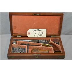 Cased Colt Model 1862 Police .36 Perc Cal 5 Shot Revolver w/ 6 1/2" rnd bbl [ all matching numbers, 